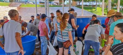 2ª Edição da Feira do Peixe Vivo de Virmond comercializou quase meia tonelada 